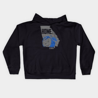 Georgia is My Home Dark Splatter Kids Hoodie